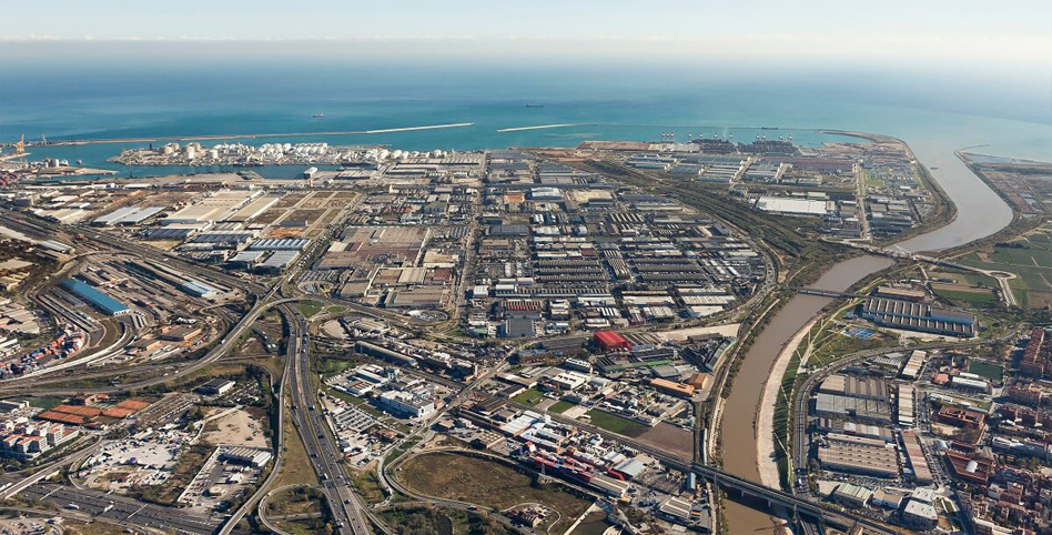 Barcelona, Polígono de la Zona Franca